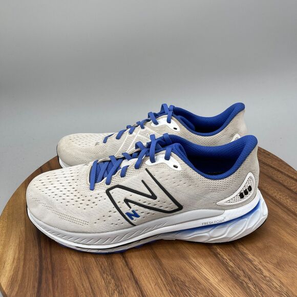 New Balance Fresh Foam X 860 V13 Shoes Mens Size 10.5 D White Running Comfort main image 4